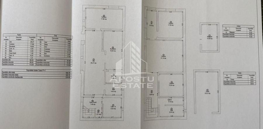 Casa individuala P+1+M,teren 900mp,zona Modern - 26