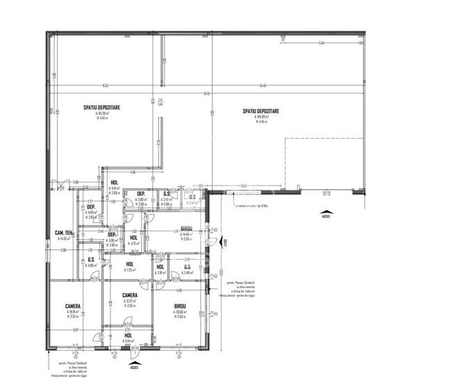 Hala pentru depozitare sau productie, 435 mp, Calea Sagului - 4