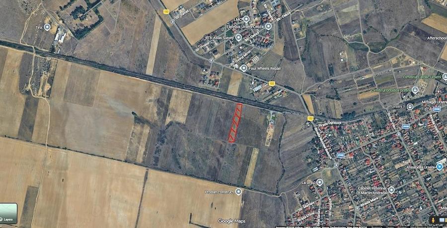 Teren de 10000 mp, în Central