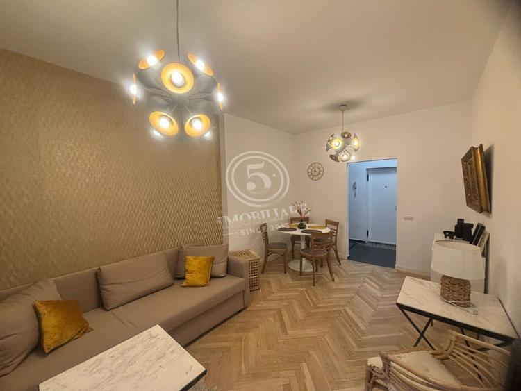 Apartament cu 3 camere decomandat, mobilat în Floreasca