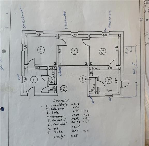 Apartament cu 3 camere circular, mobilat în Drumul Poienii