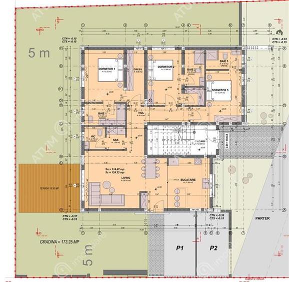Apartament cu 4 camere decomandat în Arhitecților - Calea Cisnădiei