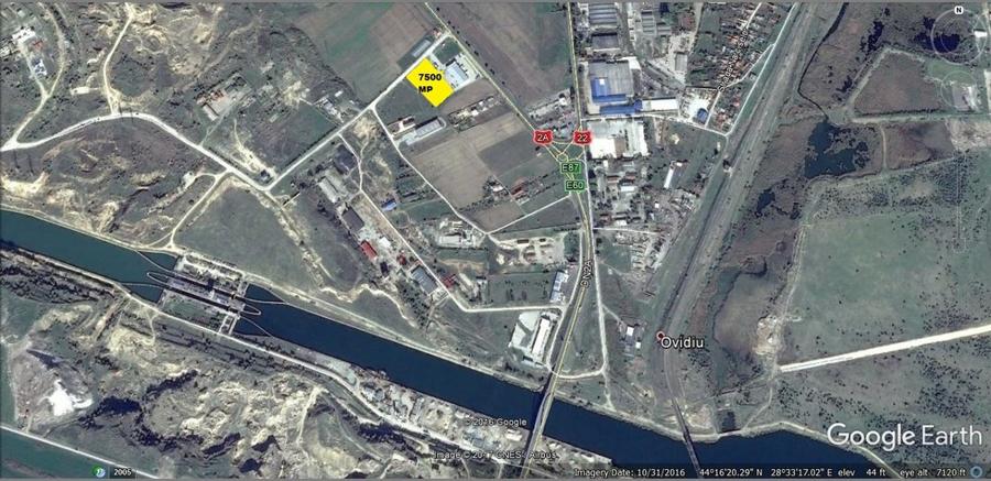 Ovidiu-PECO Celsy- DN 2A teren intravilan, zona industriala - 1