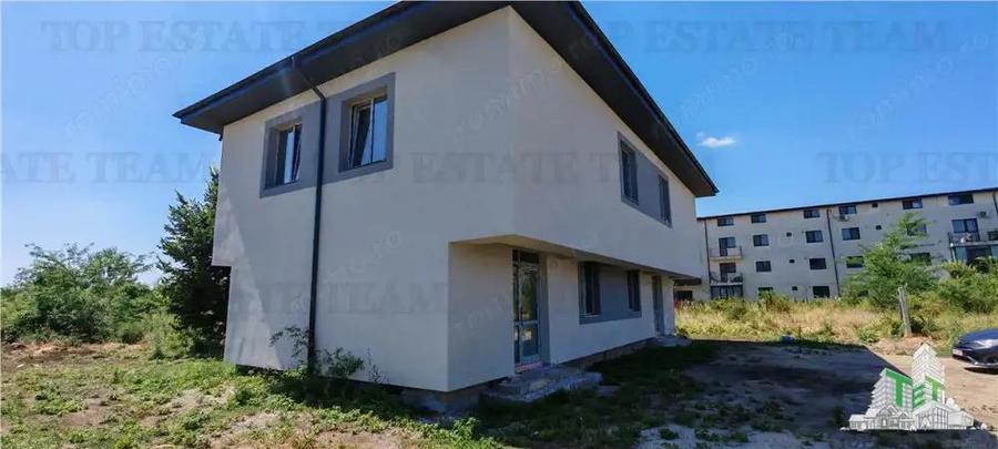 Vila individuala cuplata 5 camere, P+1+M, incalzire in pardoseala, toate utilitatile, 260 mp teren, - 7
