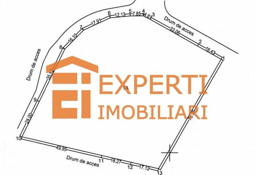 Teren intravilan 7000 mp  situat in zona SERE - VARFUL CU DOR - 3