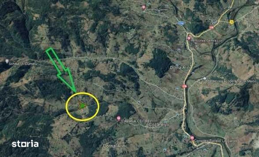 Vand 3000 mp teren intravilan + casuta de munte racordata la EON - 3