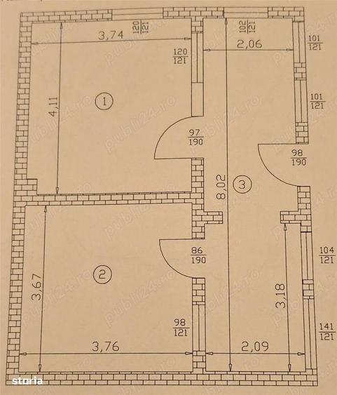Casa de vanzare Buturugeni,25 km de Bucuresti,teren 1966 mp - 2