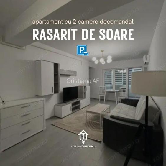 Apartament cu 2 camere decomandat | Loc de parcare inclus | Rasarit de Soare