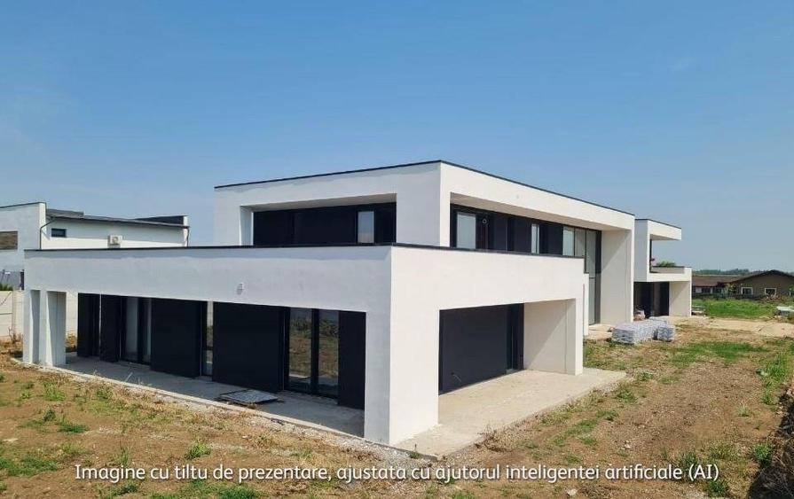 Casa de lux moderna cu 12 camere si piscina - Design minimalist inspirat din Mia - 9