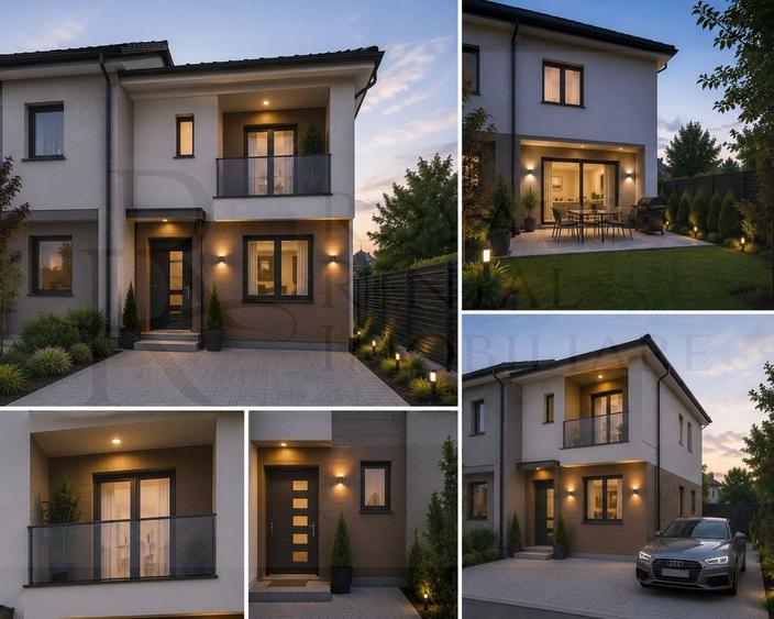 Duplex cu 4 camere cu Canalizare în Florești