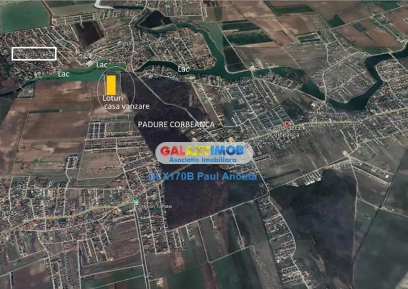 Loturi casa 760 mp Corbeanca vedere lac si padure Paradisul - 1