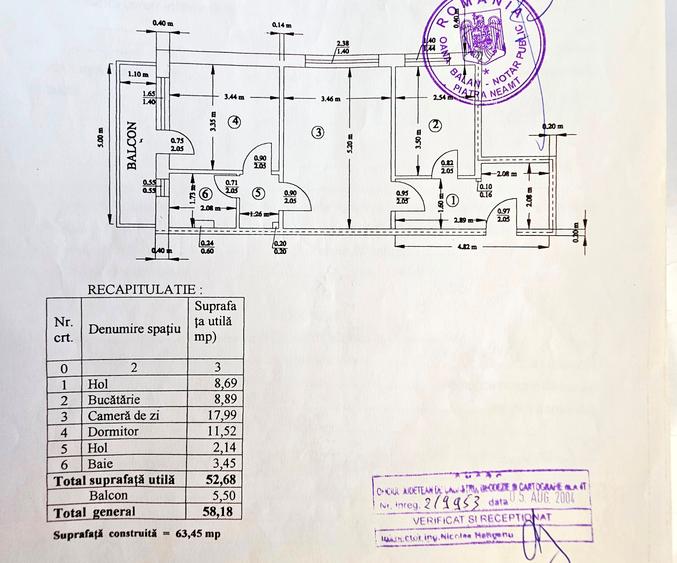 Apartament 2 camere modernizat,mansarda,etaj 10, zona Carpati-Darmanesti - 16
