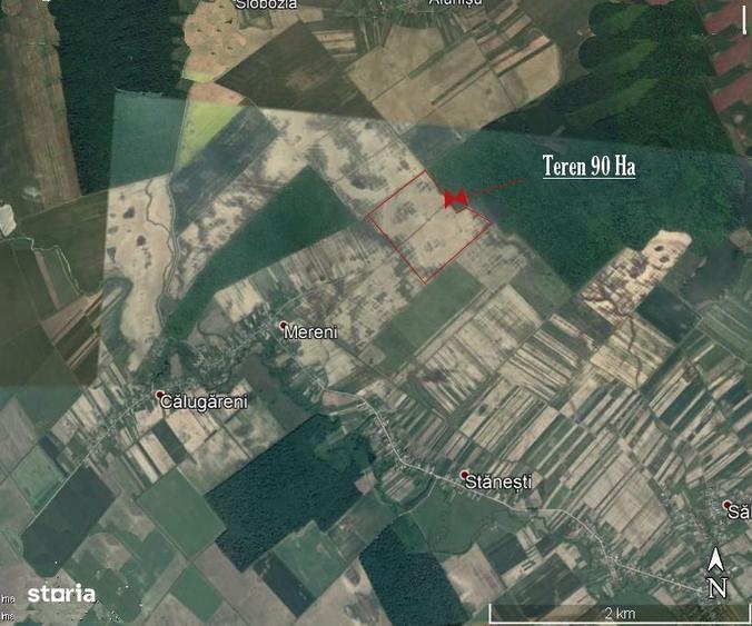 Inchiriere/vanzare 1800-25.000 euro/ha,90ha Contesti direct proprietar - 5