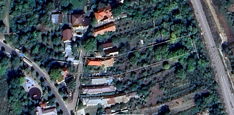 Proprietate de vânzare în Comana – teren 1.974 mp, 21 m deschidere - 1
