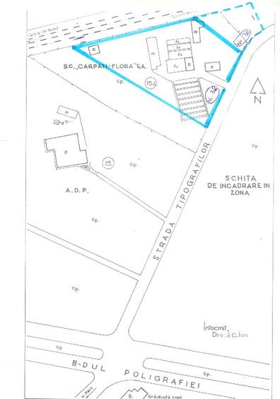 TEREN  INTRAVILAN  Strategic  - 1.243 mp – Casa Presei  - Zonă CB3 - 6