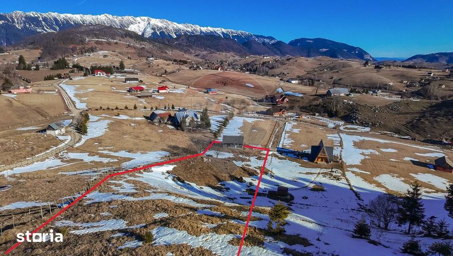 Comision 0%| Teren intravilan Sirnea 3756 mp| Priveliste superba - 1