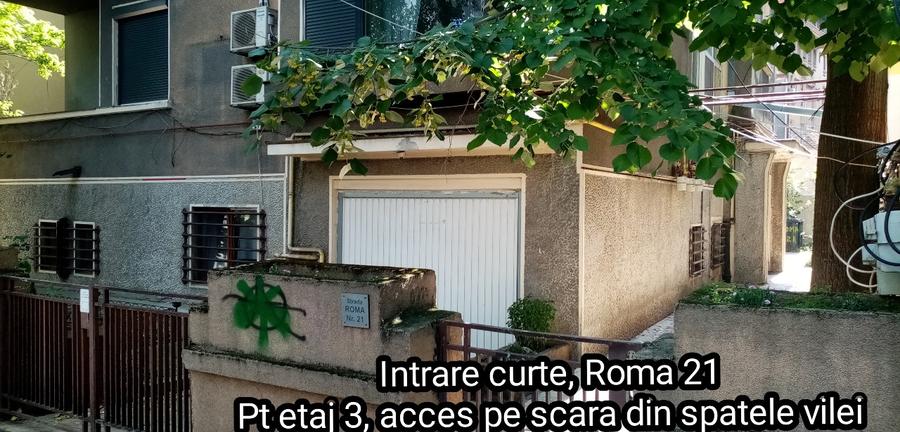 Dorobanti, 2cam, centrala proprie +AC, in vila, metrou Victoriei, Stefan CM  - 13