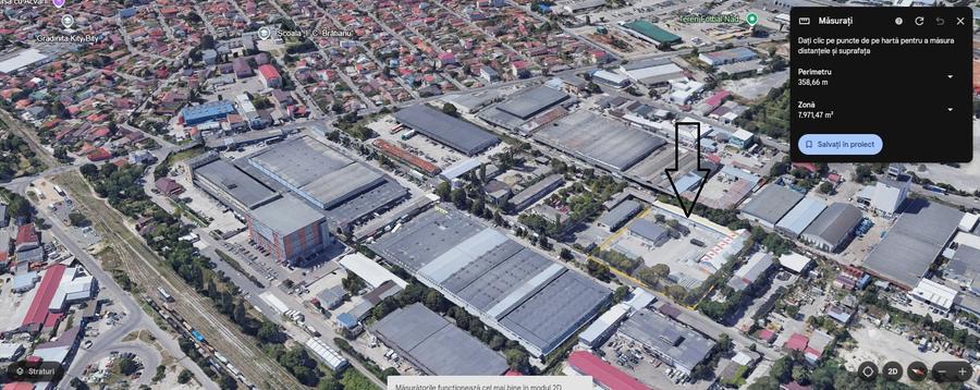 Depozit 1000 mp si curte 2500 mp - 2