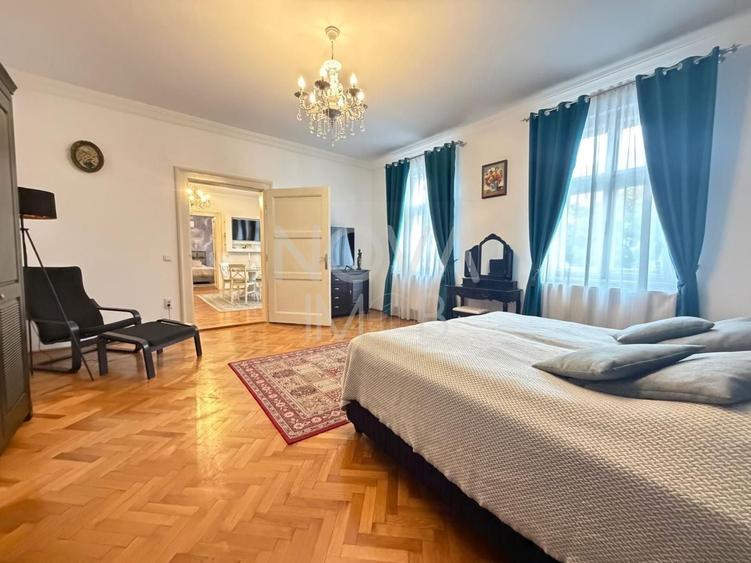 Apartament cu 3 camere semidecomandat, mobilat în Ultracentral