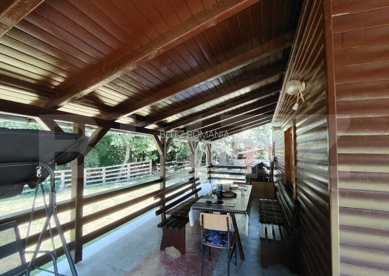 Casa de lemn cu dotari moderne la Campu Cetatii, comision Casa de lemn cu dotari moderne la Campu Cetatii, comision