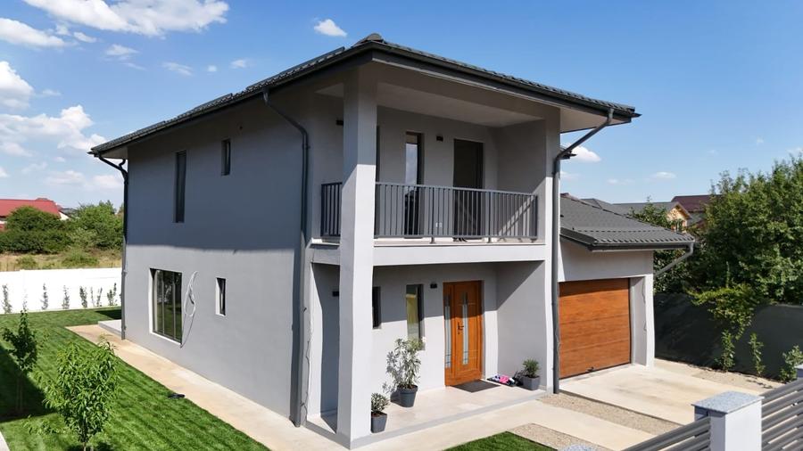 Casă de vânzare individuală nouă | 5 camere | Berceni Ilfov - 440 mp | La cheie - 1