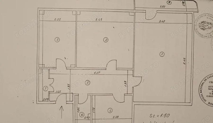 Petre Ispirescu-Mihail Ilie | 2 camere | et 7 | centrala proprie | 95.000 euro - 17