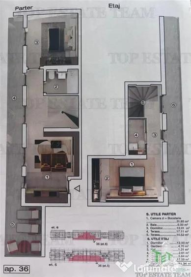 PentHouse modern 3 camere, incalzire in pardoseala, posibili - 2