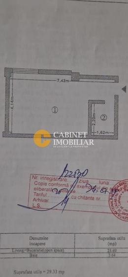 Garsoniera, bloc nou - zona Centrala iasi - 7