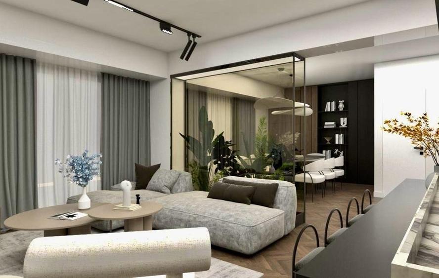 Penthouse de vanzare 3 camere zona Aviatiei, Bucuresti 97 mp - 1