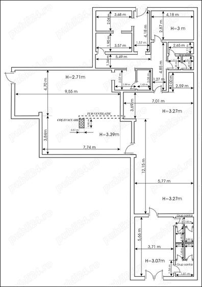 Spa?iu Comercial - zona Gara Bacau - 6