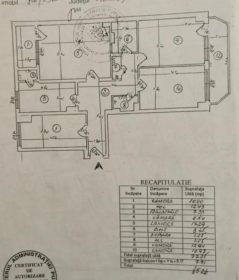 Apartament 4 camere Pantelimon Rond Delfinului Bd. Chisinau - 3