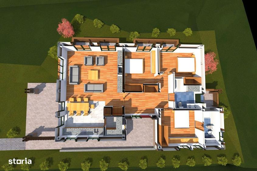 Casa pe un singur nivel , 170 mp , teren 1050 mp ,Gruisror, Acatari - 10