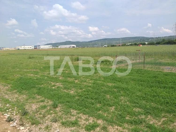 Teren de vanzare cu suprafata 500 mp PUZ aprobat in Veterani Sibiu - 1