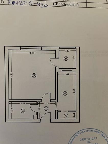 Garsoniera strada Muncii Burdujeni - 1