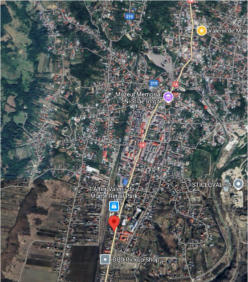 Teren: central DN1A – 1,251 mp intravilan + casă | P+2 | fără sarcini - 3