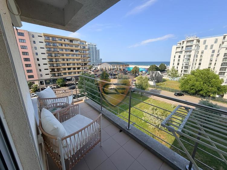 Apartament cu 2 camere decomandat, mobilat în Mamaia