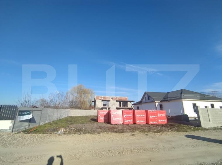 Teren 392 mp, Balta Verde, toate utilitatile, 16,5 m deschidere - 3