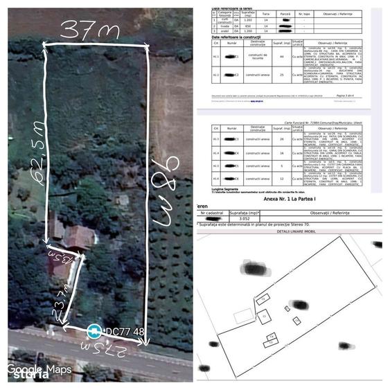 CASA 90m2 + 3052m2 TEREN INTRAVILAN - A1/Olteni (30 min de Buc) - 2
