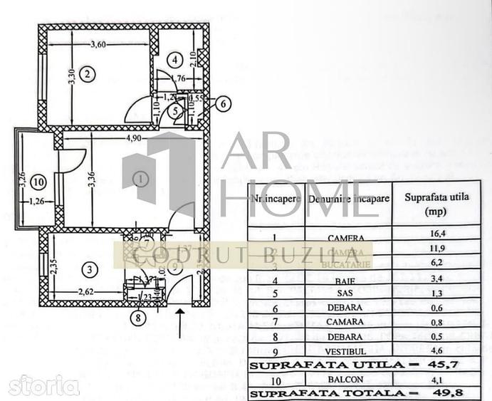 Apartament 2 camere, zona Nord, Ploiesti - 8