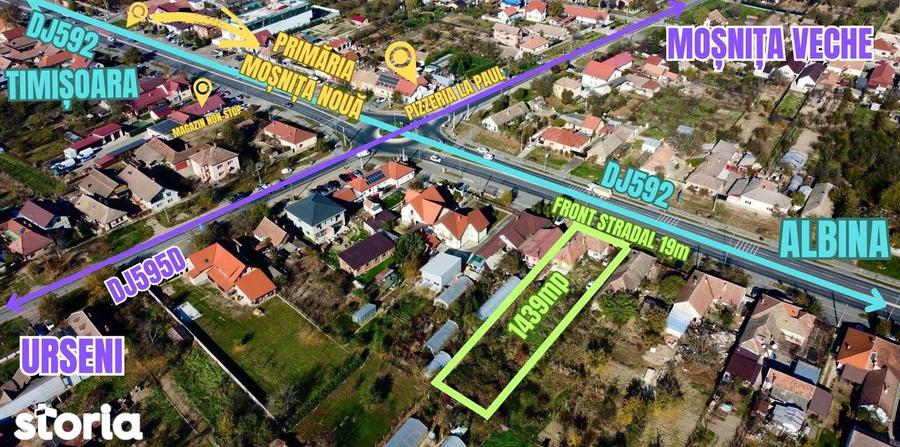 Parcela de vanzare - Strada Principala, Mo?ni?a Noua - 5