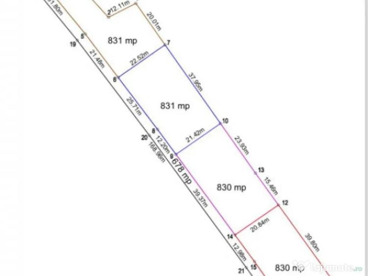 Teren de 35 ari in Coa? cu toate utilita?ile la 15 km de - 1