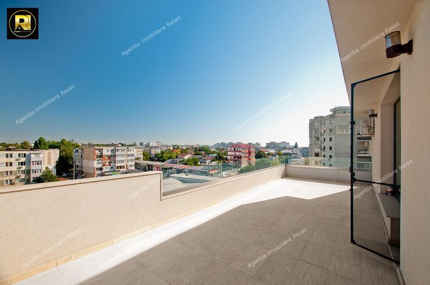 Vanzare apt modern cu 2 camere, cu terasa 40mp, in Galati, Micro 17, bloc nou - 12