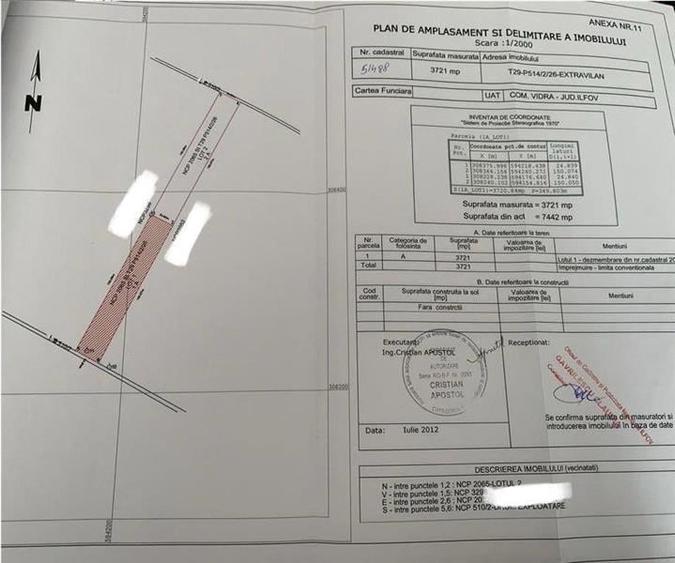 Vidra -Sabri Park, teren extravilan - 1