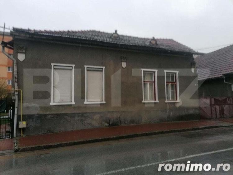 Casa renovabila 200mp 6 camere 1 bucatarie 1 baie 450mp teren Zona Aiud - 1