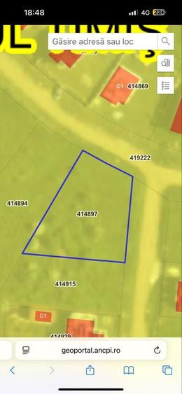 Teren de vanzare casa / duplex in Giarmata la 10 minute de Timisoara - 1