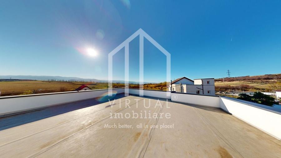 Casa individuala | 4 camere | terasa 80 mp | priveliste spre munti - 13