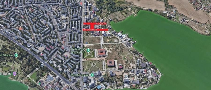 Teren intravilan 2500mp str Smaraldului - Campus Universitate Ovidius - 1