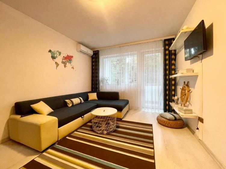 Tomis II, apartament cochet cu 2 camere, mobilat si utilat, etaj 1 - 4