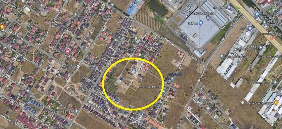 Teren Craiova / Selgros / Zona Str. Pinului, 539 mp, D: 18 m - 1