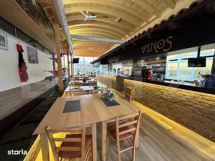 Restaurant de inchiriat 176mp utili, 230mp terasa si 8000mp teren lang - 2